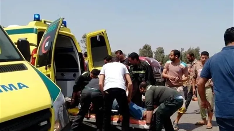 مصرع شاب سقط من شرفة منزله بالطابق الثالث في المنيا
