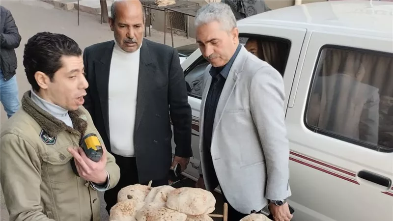 جولة على 40 مخبزا بديرب نجم بالشرقية لضمان الالتزام بالأوزان والمواصفات