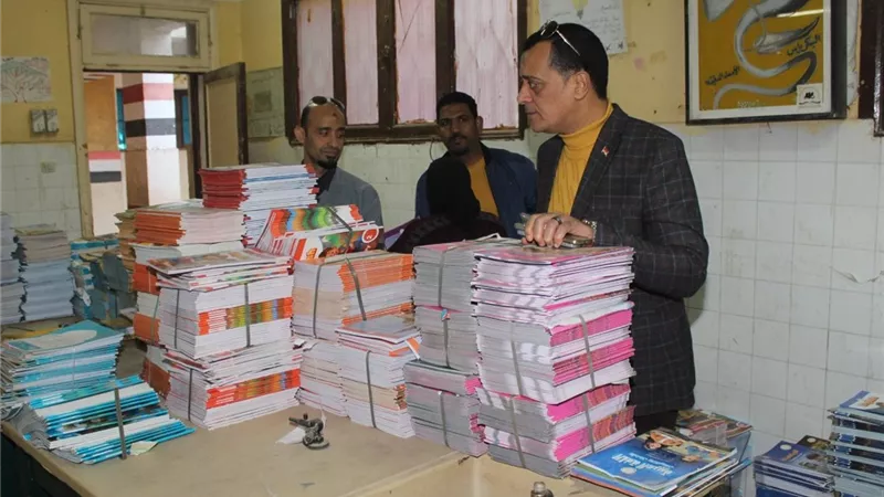 مدير تعليم سوهاج يتابع انتظام الدراسة بإدارة المنشأة التعليمية