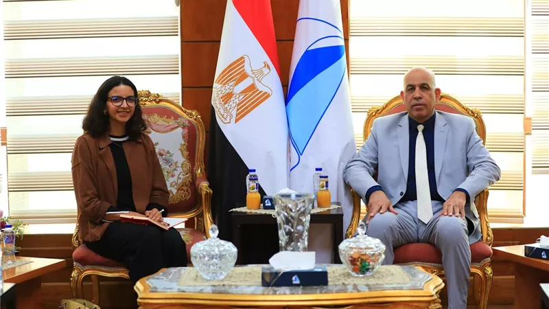 تبادل علمي وثقافي مصري ألماني في جامعة كفر الشيخ بحضور وفد DAAD