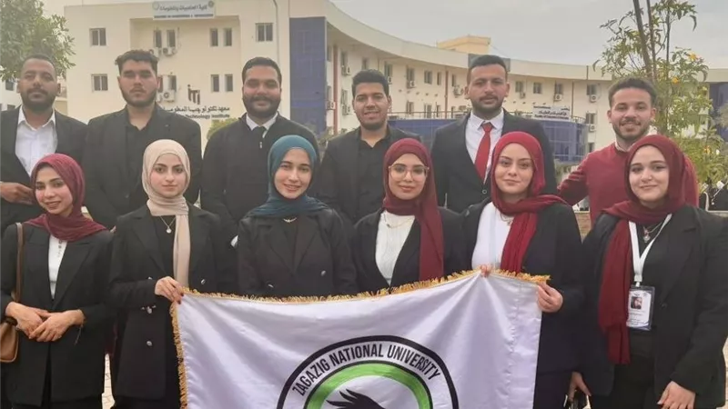 طلاب جامعة الزقازيق الأهلية يتألقون في الملتقى الثاني لإقليم تحالف القناة