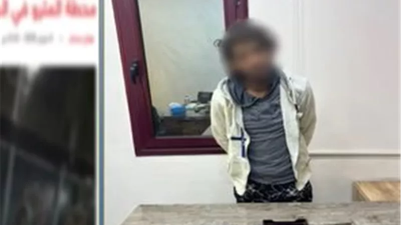 ضبط شخص بتهمة الاستعراض بسلاح أبيض أمام إحدى محطات المترو بالجيزة