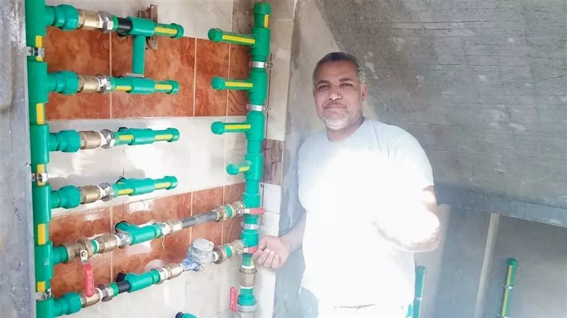 وفاة سباك إثر سقوطه من أعلى سقالة أثناء عمله بقرية ميت حواي في السنطة