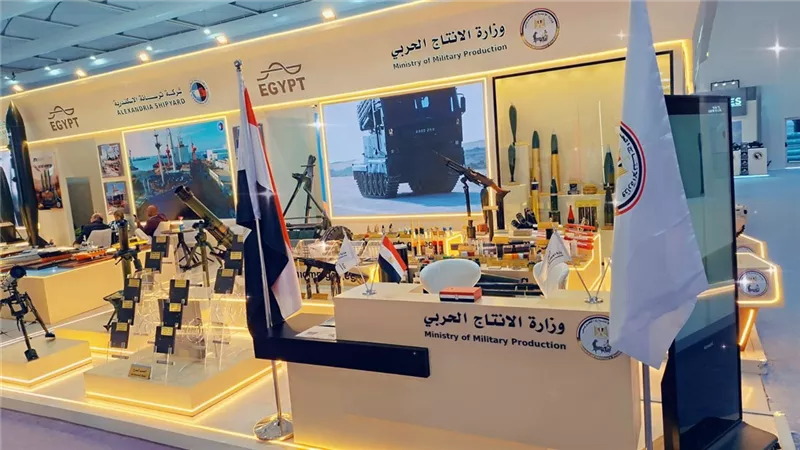 الإنتاج الحربي تشارك بفعالية في معرض الدفاع العالمي «WDS 2026» بالسعودية
