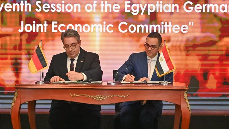 مصر وألمانيا تعززان التعاون الاقتصادي والصناعي والطاقة المشترك