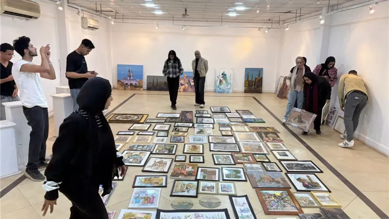 انطلاق فعاليات معرض «رسم مصر 15» بكلية التربية الفنية بجامعة العاصمة 
