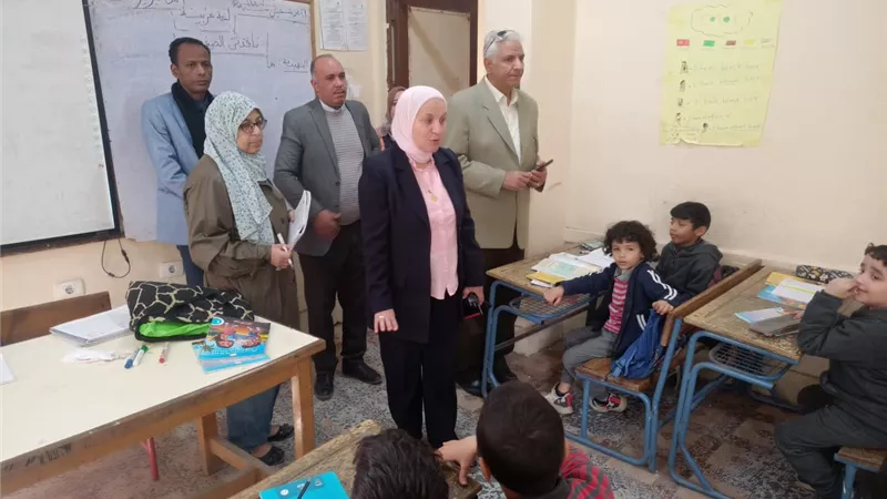 مدير تعليم القاهرة تشدد على الانضباط المدرسي وسرعة تسجيل استمارة الثانوية