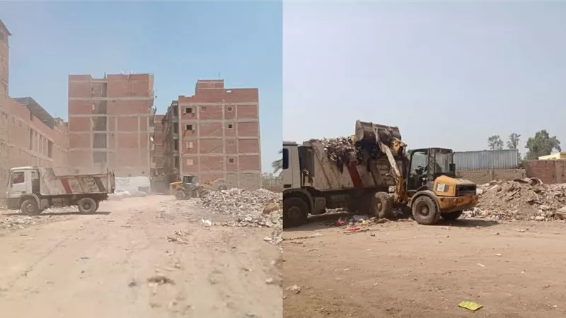محافظة الغربية تستجيب لاستغاثة المواطنين عبر «إيجبتك» لرفع القمامة