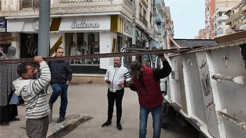 إيقاف أعمال تحويل شقة سكنية إلى محلات تجارية دون ترخيص في كفر الشيخ