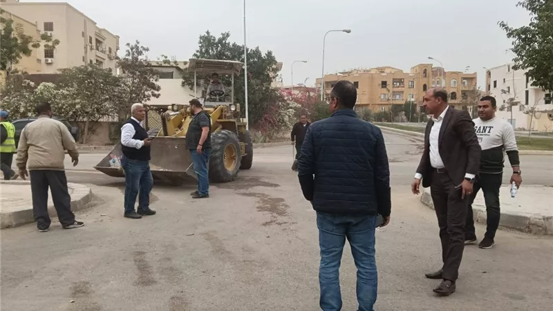 رئيس جهاز مدينة العبور: الحفاظ على المظهر الحضاري أولويتنا