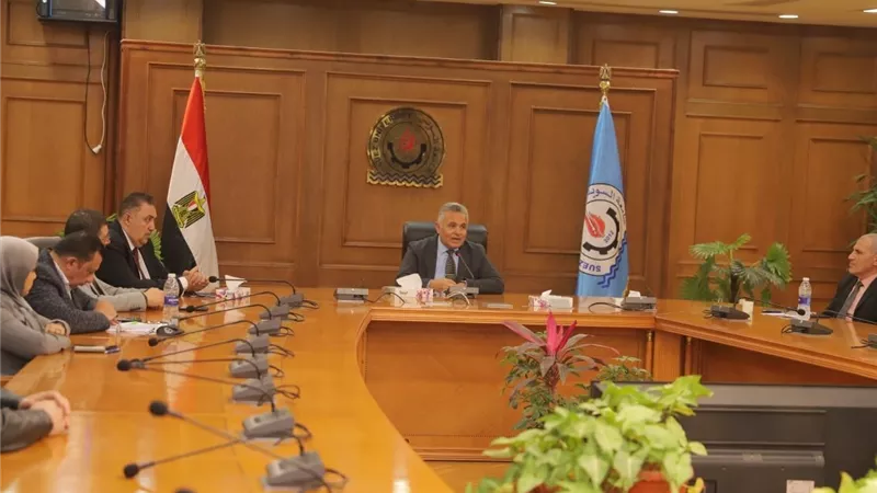 جامعة السويس تعقد اجتماع مجلس مكتب التعاون الدولي