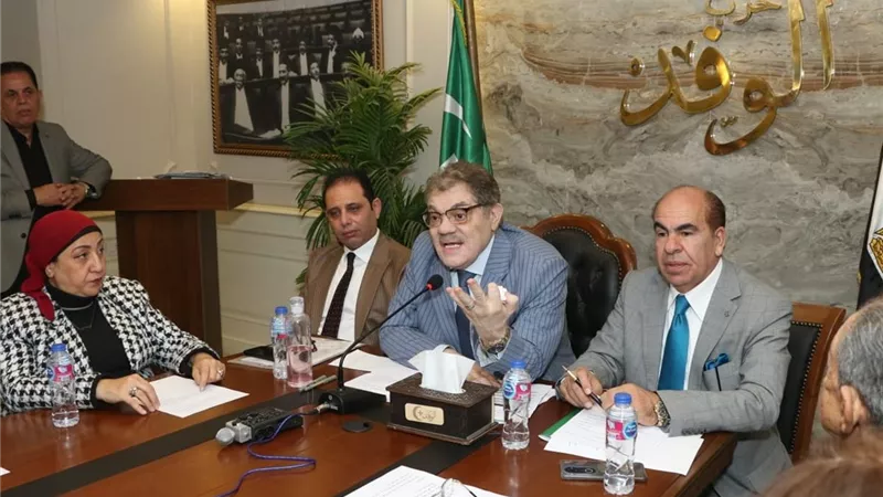 «عليا الوفد» تختار «داوود» رئيسًا للهيئة البرلمانية بمجلس النواب