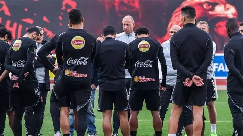 الأهلي يختتم استعداداته لمواجهة الإسماعيلي في الدوري