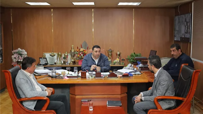 رئيس «مياه البحيرة» يستقبل وفد جهاز تنظيم مياه الشرب وحماية المستهلك