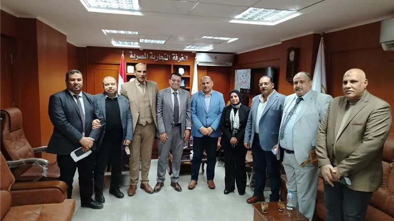 غرفة كفرالشيخ التجارية وجهازتنمية المشروعات يبحثان دعم الكيانات الاقتصادية