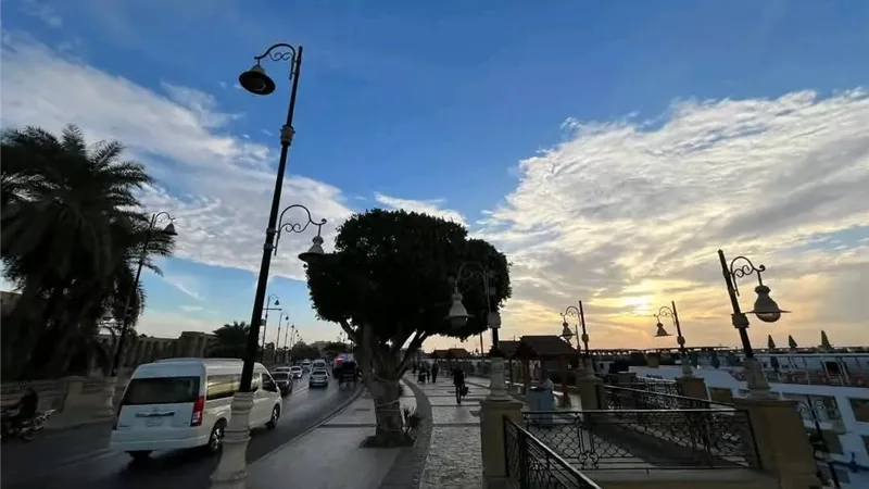 حالة الطقس اليوم في الأقصر.. دافئ نهارا