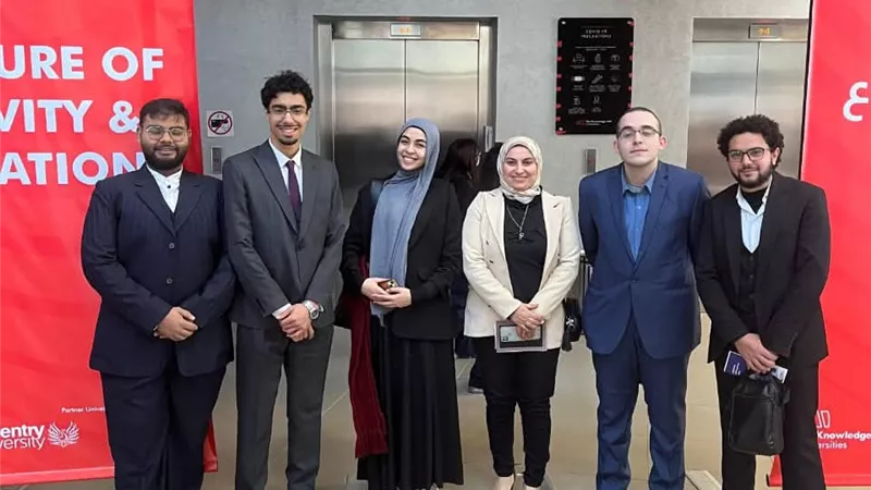 جامعة حلوان التكنولوجية تشارك في معرض «طلاب فروع الجامعات الأجنبية بمصر»