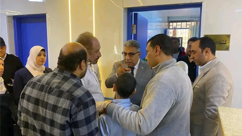 محافظ الدقهلية يتفقد مستشفى أجا المركزي ويؤكد دعمه المتواصل 