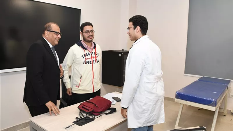 جامعة الإسماعيلية الجديدة تجري امتحانات أوسكي ديناميك لجراحة الطب