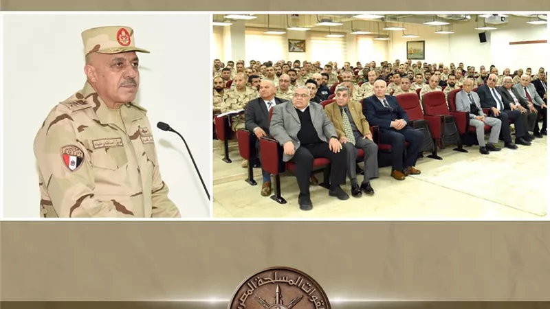 رئيس أركان حرب القوات المسلحة يتفقد الأكاديمية العسكرية|فيديو وصور 