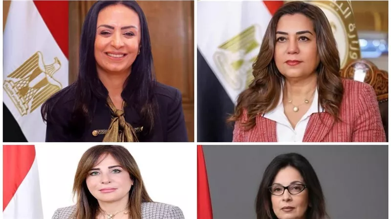 المجلس القومي للمرأة يهنئ الوزيرات في التشكيل الوزاري الجديد 