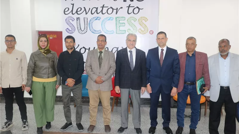 جامعة أسوان تبحث آفاق التعاون مع شركة الصناعات الديناميكية لدعم الابتكار 