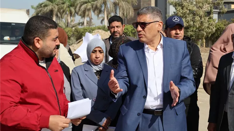 محافظ الجيزة: تطوير البنية التحتية بأبو رواش يدعم خطط التنمية