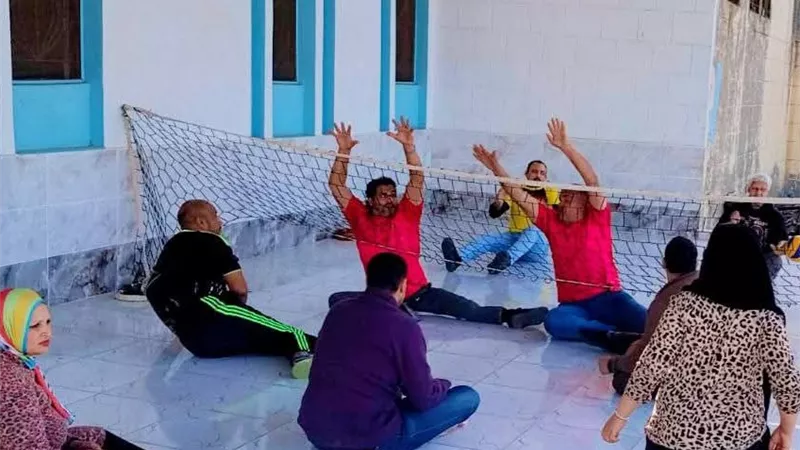 انطلاق المهرجان الرياضي لألعاب ذوي الهمم بمركز التنمية الشبابية بدسوق 