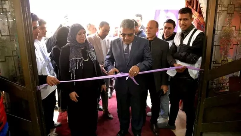 محافظ الدقهلية يفتتح معرض «بدون حساب» لدعم 450 أسرة من الأولى بالرعاية 