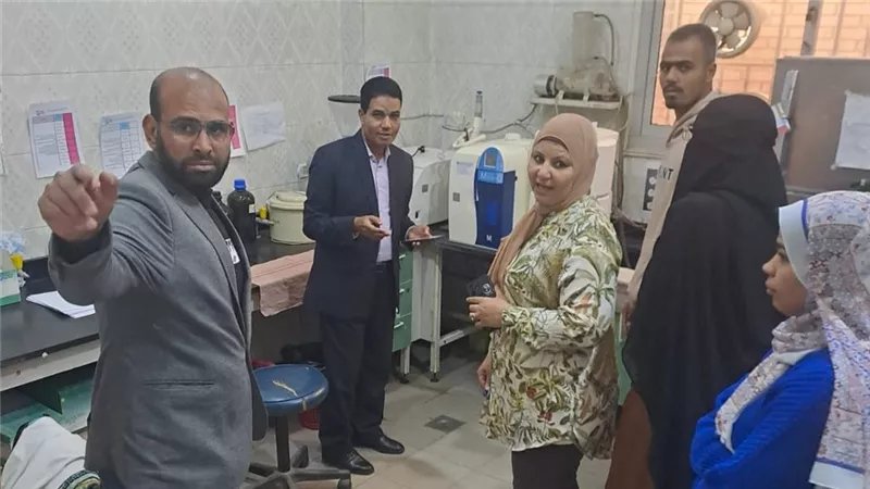 جولة تفقدية لوكيل «صحة الأقصر» لمتابعة جودة الخدمات