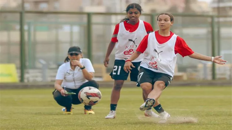 منتخب مصر للشابات لكرة القدم بالزي التقليدي أمام بنين غدا