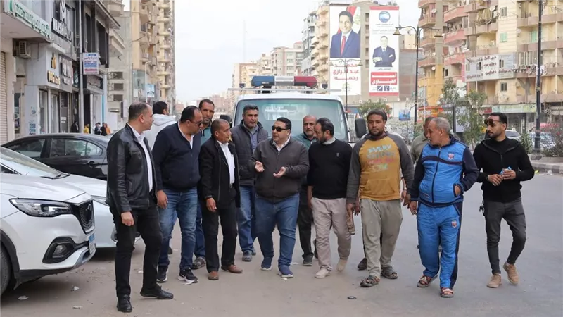 رئيس مياه البحيرة يقود حملات استرداد المستحقات وضبط المخالفات