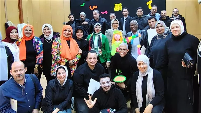 ختام ورش «عرائس المسرح الأسود للحد من اضطراب فرط الحركة للأطفال