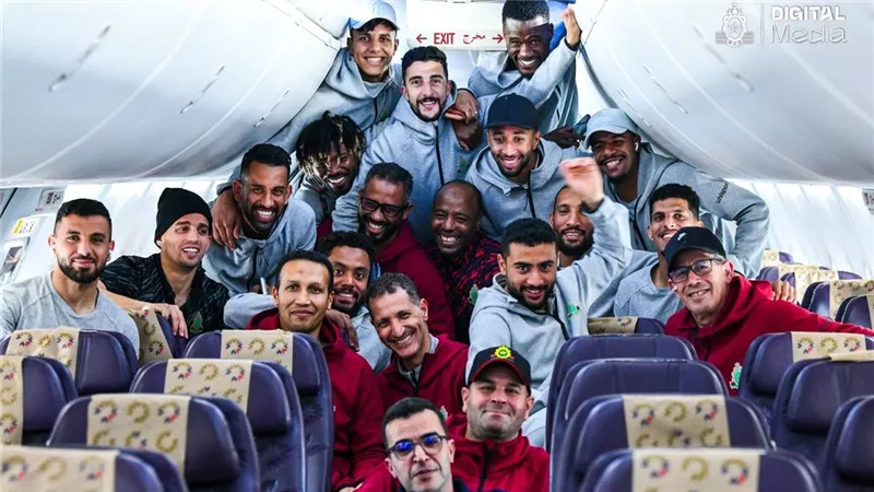 الجيش الملكي يتوجه إلى مصر استعدادا لموقعة الأهلي
