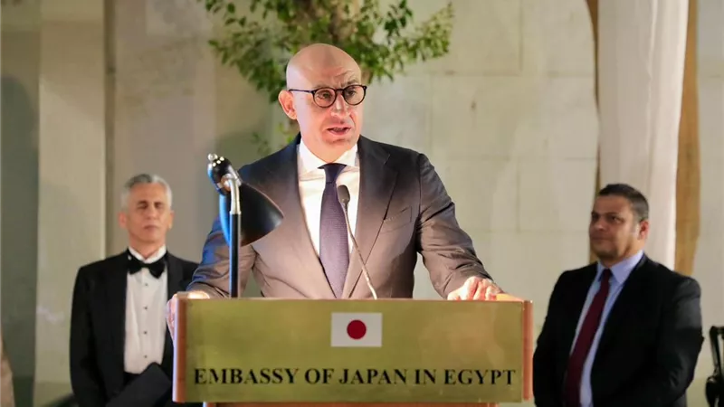 وزير التعليم يشارك في احتفال اليابان بعيد ميلاد الإمبراطور ناروهيتو