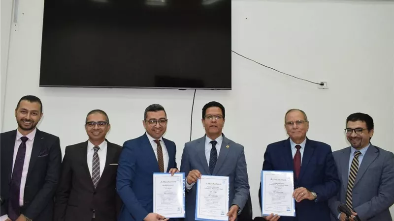 المدن الجامعية بجامعة بنها تحصل على شهادات النظام المتكامل