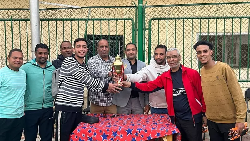 مركز شباب طيبة العوامية بطل الدورة الرياضة المجمعة لكرة القدم بالأقصر