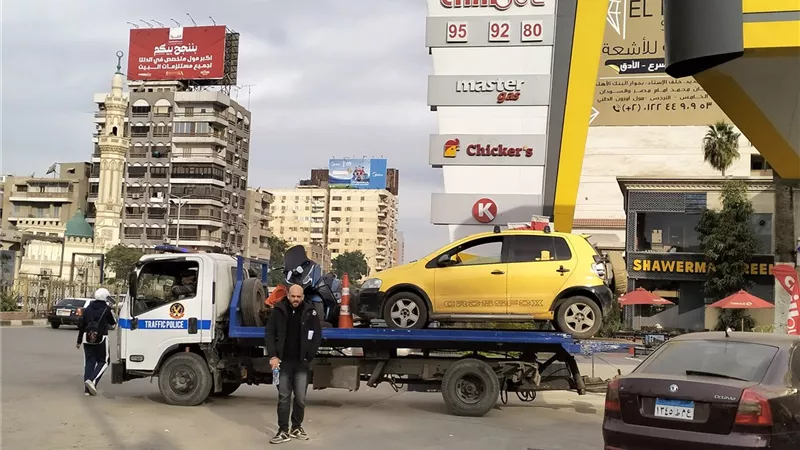 تحرير 182 مخالفة في 24 ساعة لإعادة الانضباط للشارع بالغربية
