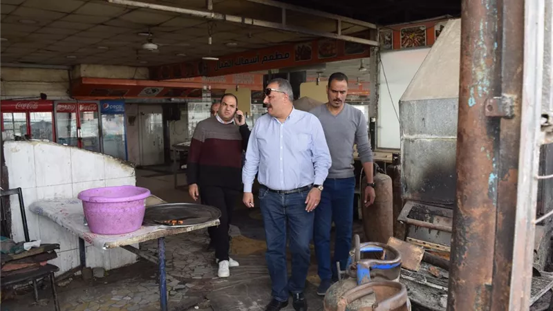رئيس مياه القناة يتابع ضبط الوصلات غير الشرعية بعدد من مطاعم بورسعيد