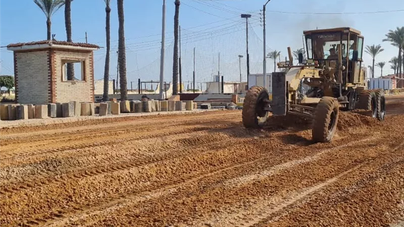 محافظ كفر الشيخ يتابع أعمال التطوير بمنطقتي الزهراء والنرجس 