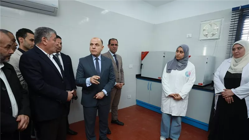 محافظ كفر الشيخ يفتتح محطة مياه شرب متبول بنظام الترشيح الفائق 