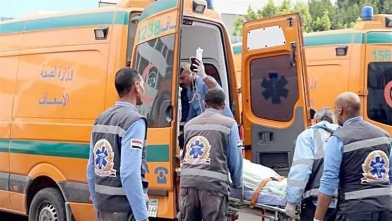 إصابة 9 عمال في حادث تصادم على الصحراوي الغربي بالمنيا  