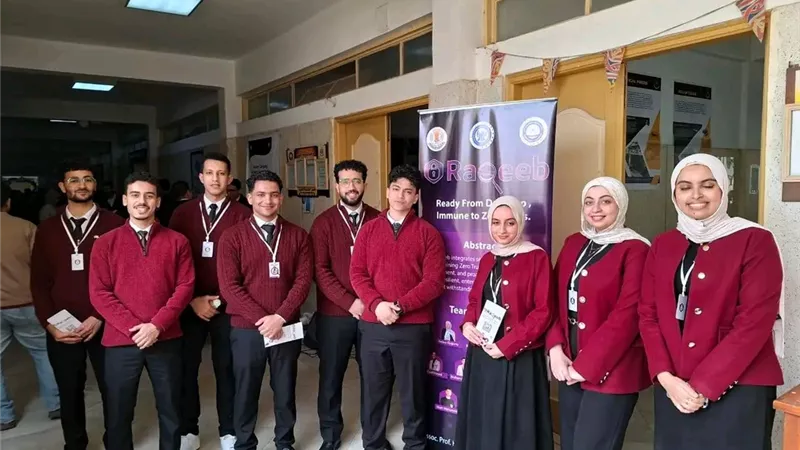 ابتكارات الطلاب تزين معرض التخرج هندسة الإلكترونيات والاتصالات في المنصورة