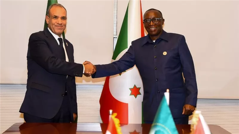 وزير الخارجية يبحث مع نظيره البوروندي التعاون والتكامل في حوض النيل