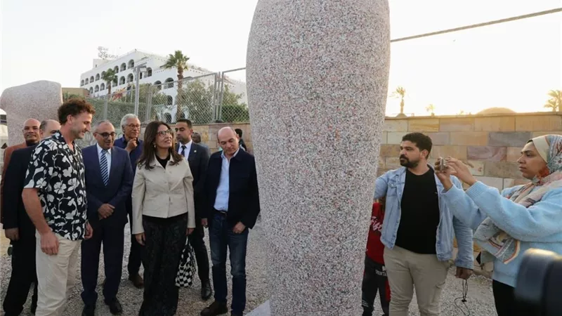 وزيرة الثقافة: سمبوزيوم أسوان الدولي للنحت منصة عالمية لفن النحت