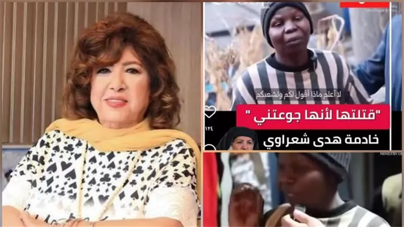 خادمة هدى شعراوي تمثل جريمتها: كانت تضربني وتحبسني في الحمام| فيديو 