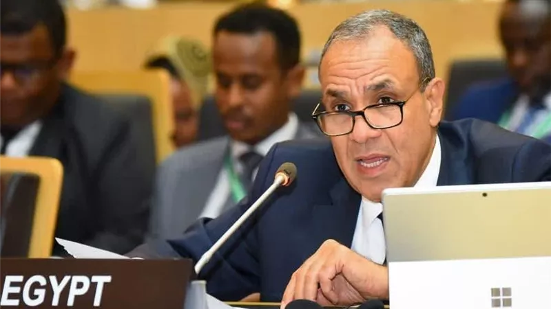 وزير الخارجية يجتمع مع سكرتير عام اتفاقية التجارة الحرة القارية الأفريقية 