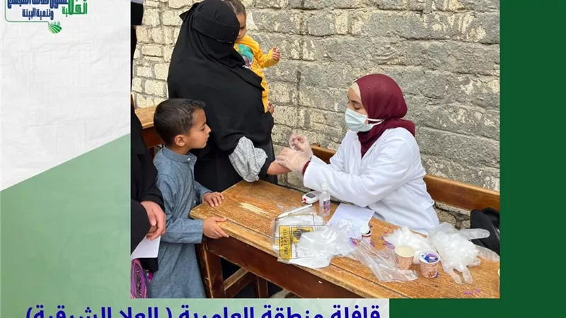 طب الإسكندرية تدفع بقافلة متكاملة لأهالي العامرية 