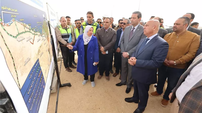 وزير النقل يتفقد تطوير الطريق الدولي الساحلي من دمياط إلى بلطيم