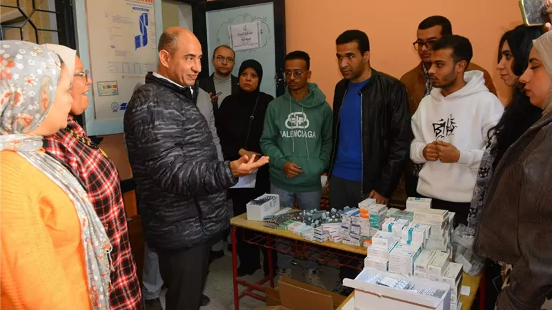 جامعة أسيوط تطلق قافلة تنموية شاملة لخدمة 2471 مواطنًا بمركز ساحل سليم